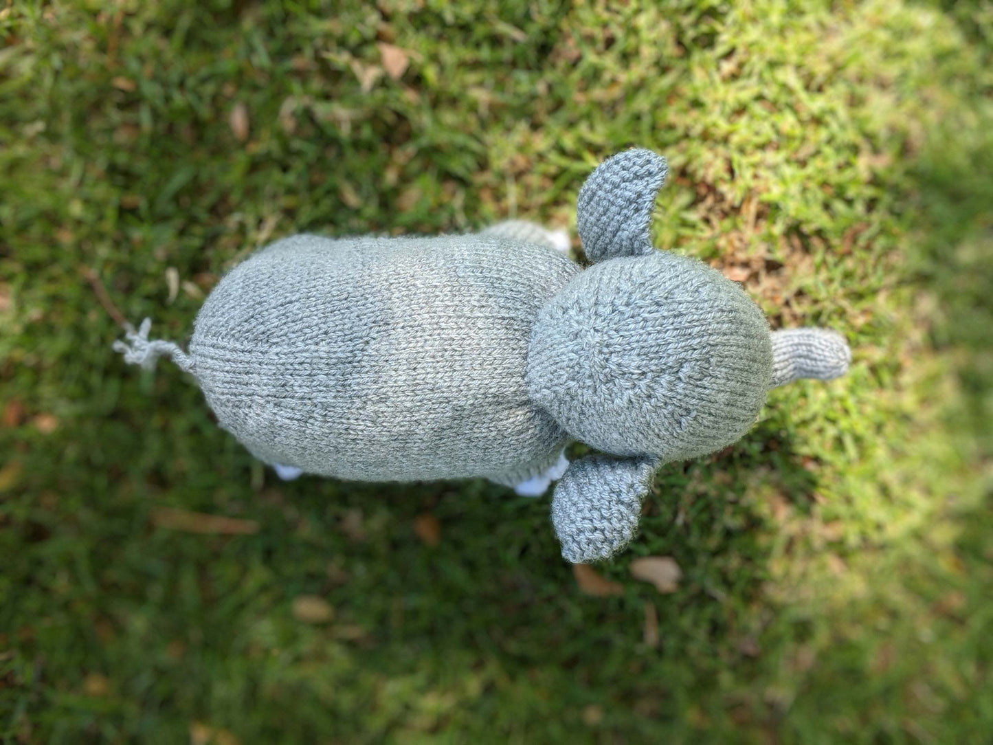 Peanut Butter the Elephant Knitting Pattern