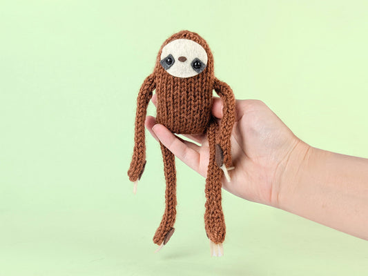 Snuggly Sloth Knitting Pattern