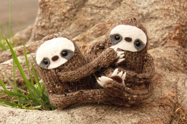 Snuggly Sloth Knitting Pattern