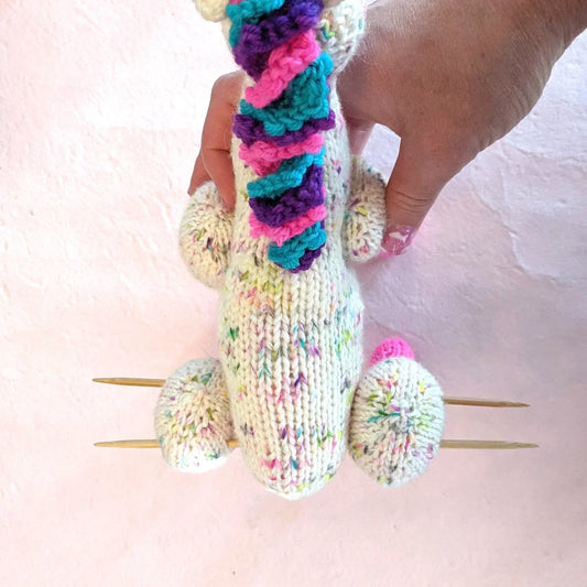 How to Make Simple Joints for Your Knitted Toy
