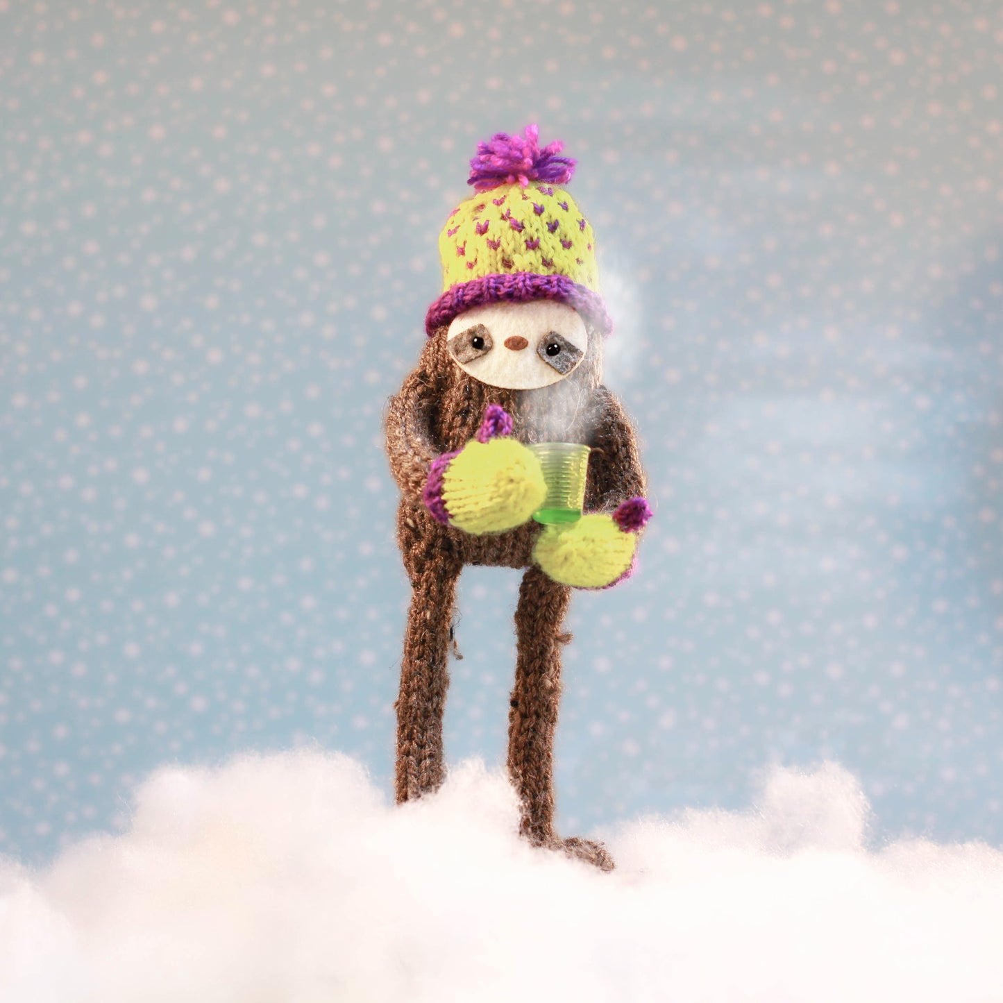 Snuggly Sloth Knitting Pattern