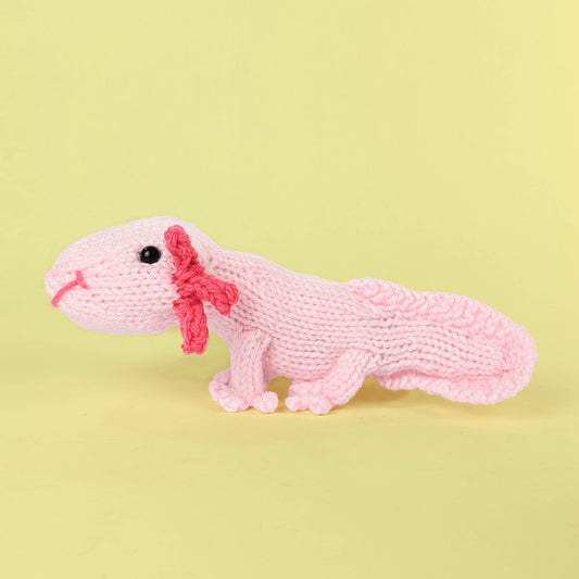 Augie the Axolotl Knitting Pattern