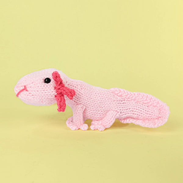 Augie the Axolotl Knitting Pattern