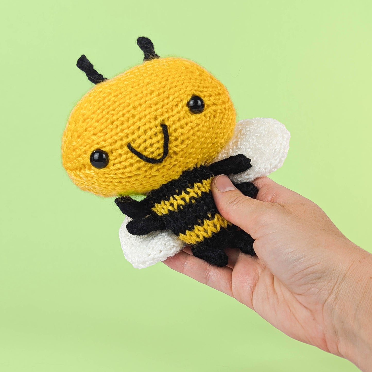 Big Bug Bundle - Bee, Butterfly, Ladybug - Knitting Pattern