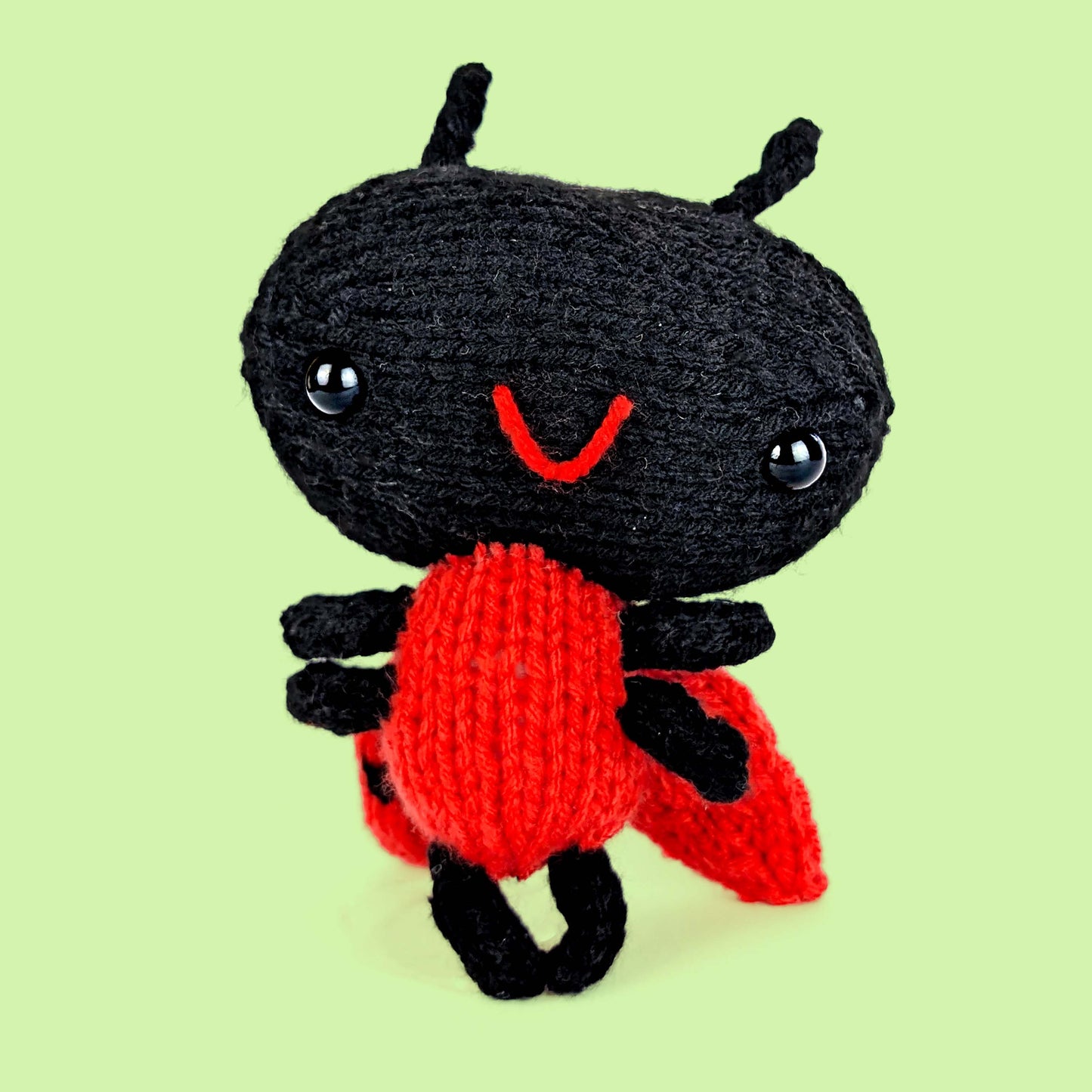 Big Bug Bundle - Bee, Butterfly, Ladybug - Knitting Pattern
