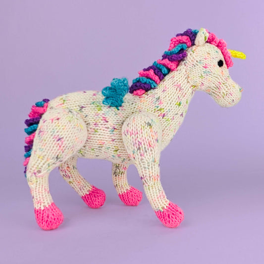 Isadora the Winged Unicorn Knitting Pattern