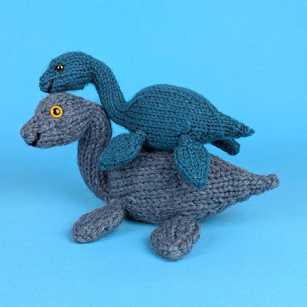 Lernie the Loch Ness Monster Knitting Pattern
