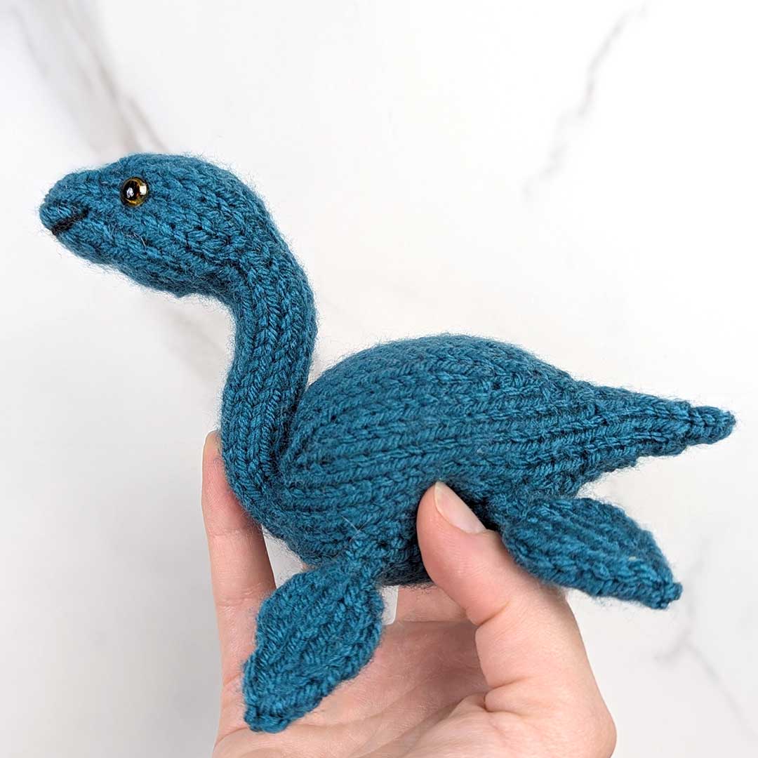 Lernie the Loch Ness Monster Knitting Pattern