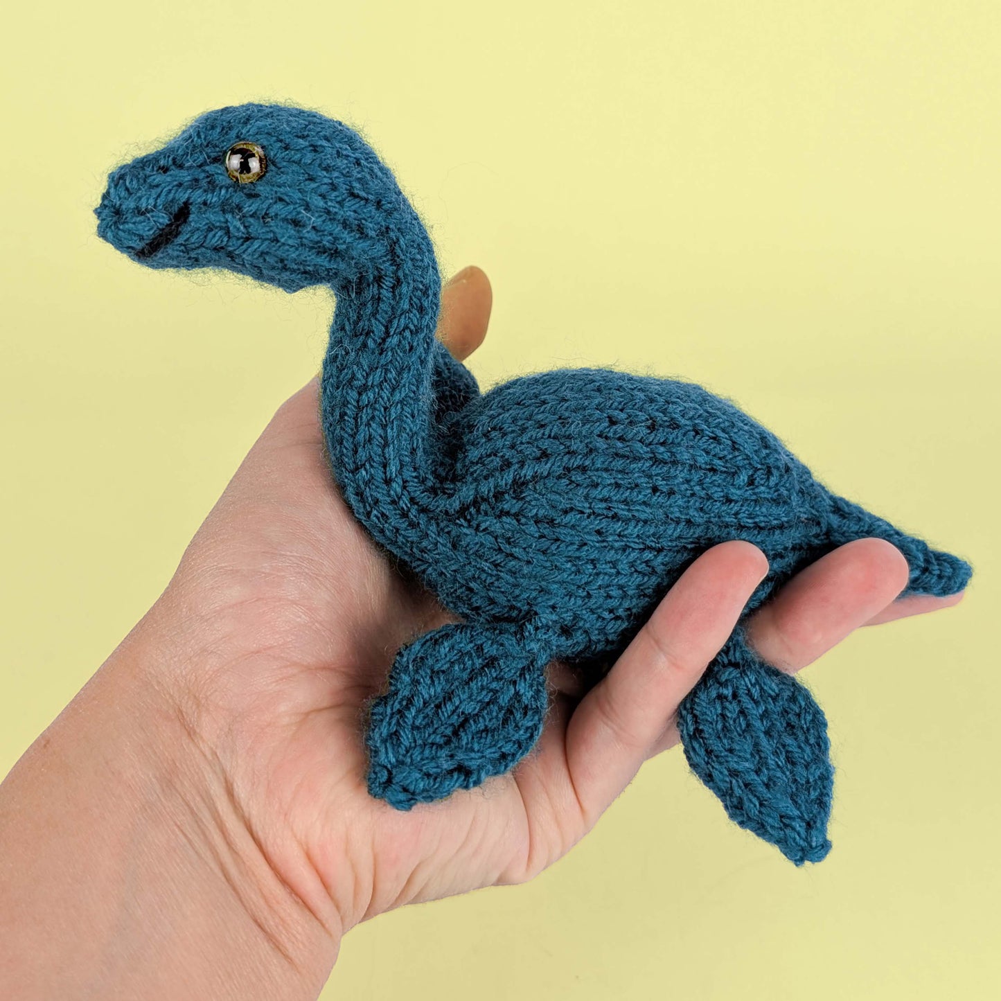 Lernie the Loch Ness Monster Knitting Pattern
