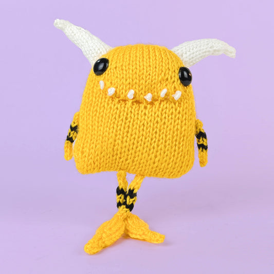 Slipper Monster Knitting Pattern