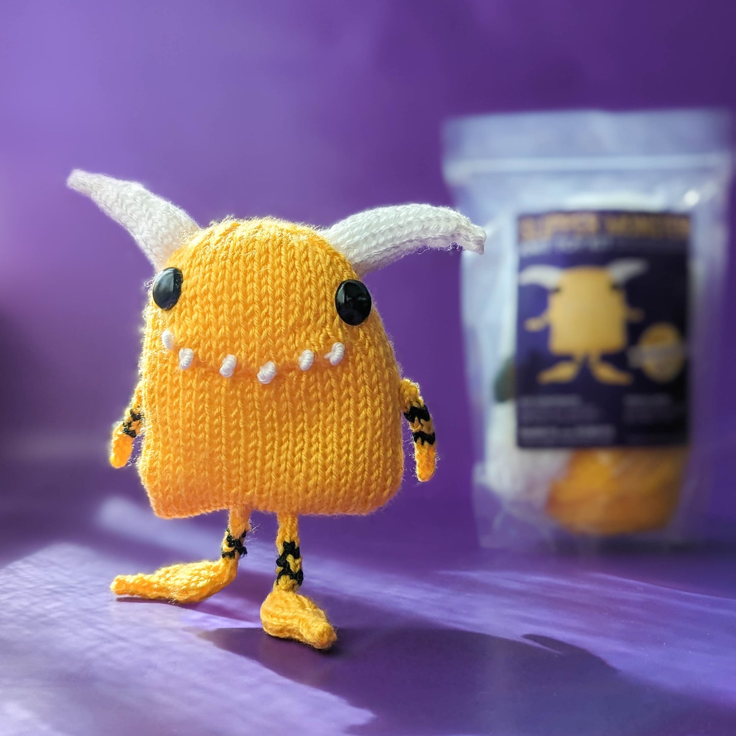 Slipper Monster Knitting Pattern