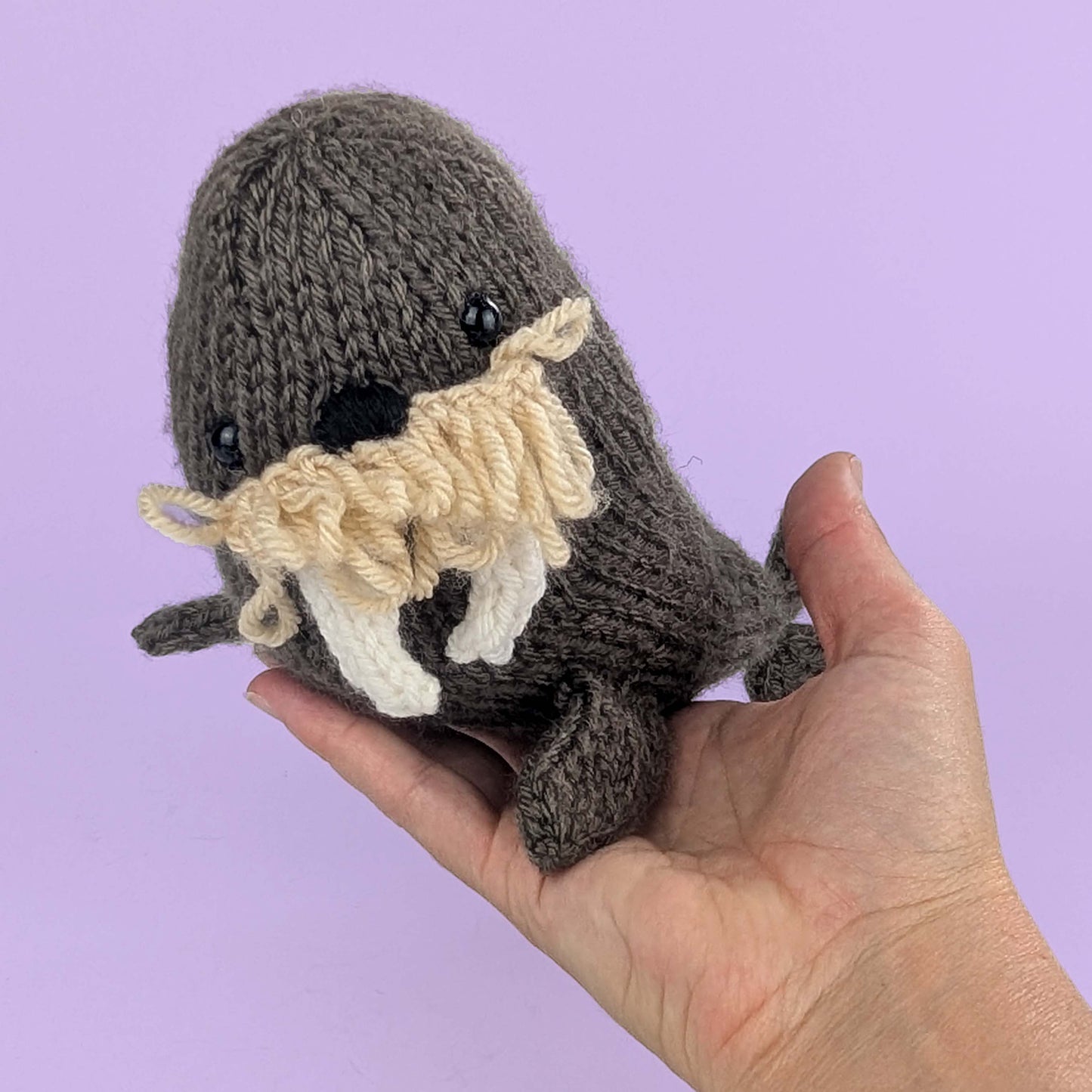 Frances the Walrus Knitting Pattern