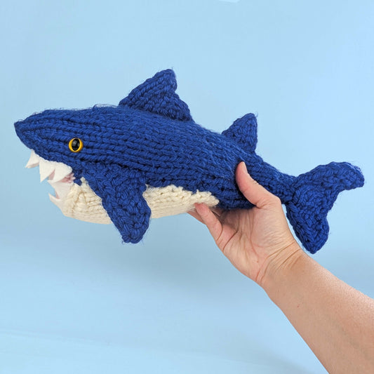 Clancy, Jr. the Shark Knitting Pattern