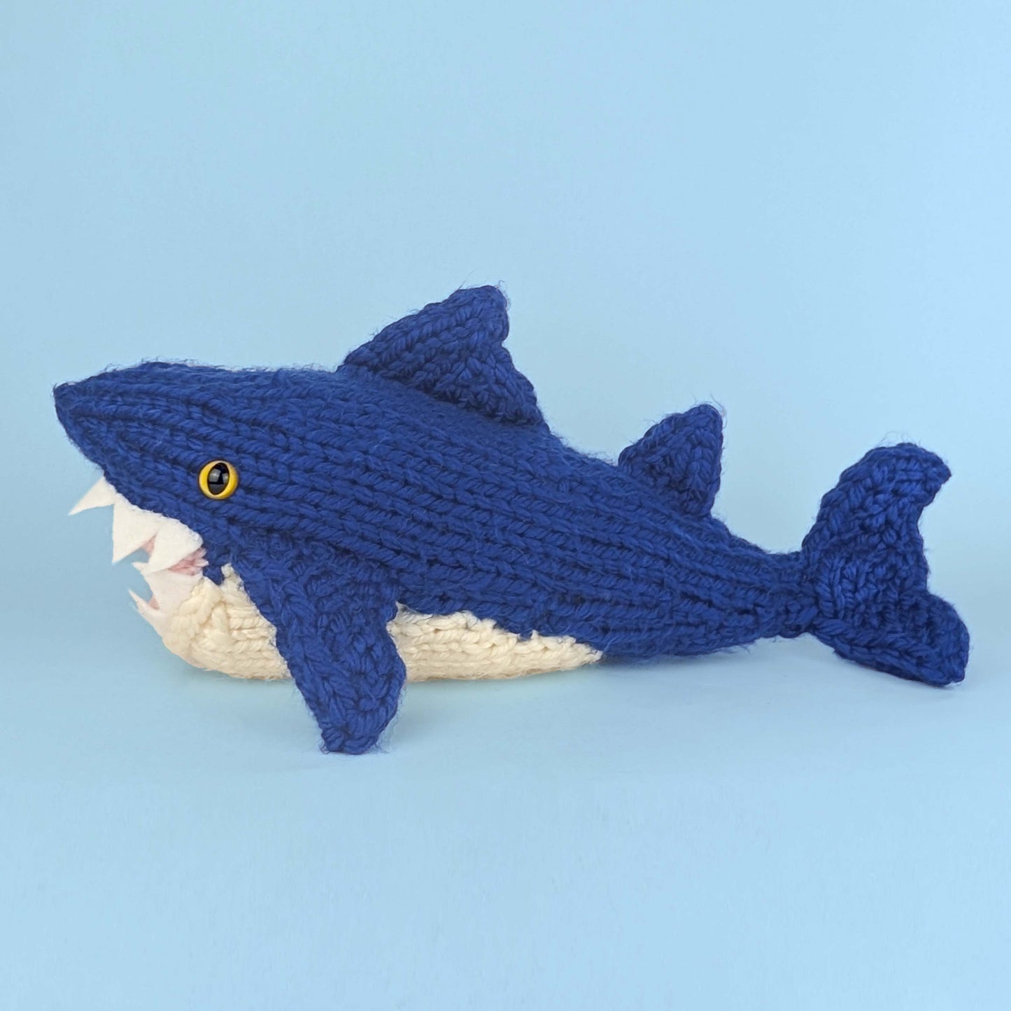 Clancy, Jr. the Shark Knitting Pattern