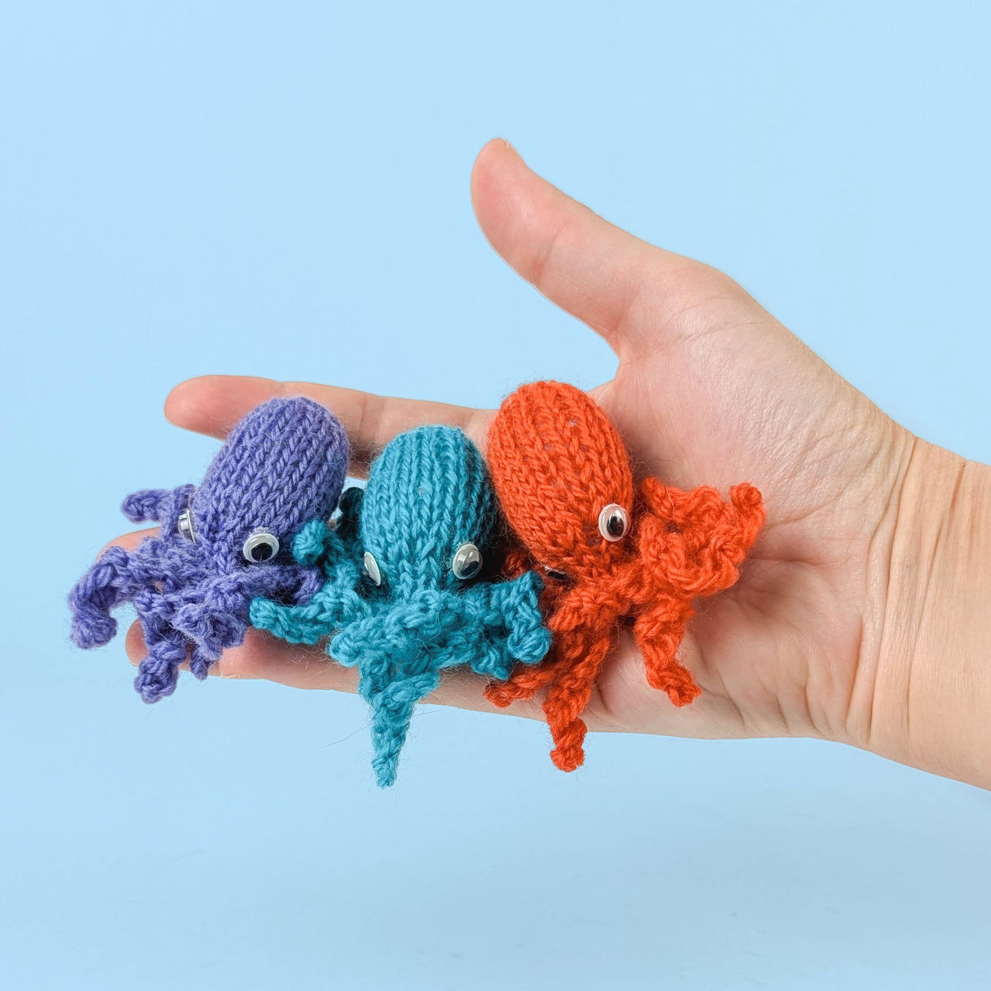Tiny Octopus Knitting Pattern