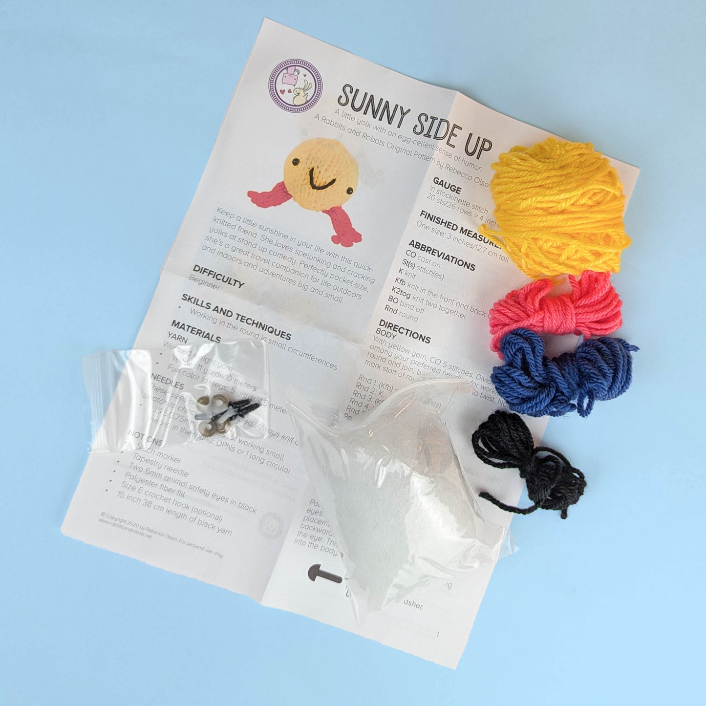 Sunny Side Up Surprise Knitting Kit